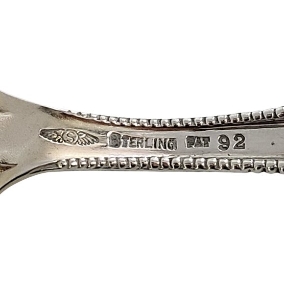 Antique George Shiebler Sterling Silver Sandringham 2pc Fish Serving Set #10180 - Picture 8 of 10